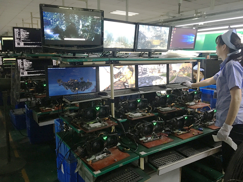 Shenzhen Tengyatong Electronic Co., Ltd. Hersteller Produktionslinie