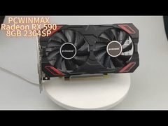 Radeon RX 590 8GB GDDR5 Grafikkarte ?? 2304SP für ein reibungsloses Spielen und hohe Leistung