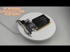 PCWINAMX GeForce GT 730K 4GB DDR5 64-Bit Low-Profile GPU VGA, HD, DVI Ausgänge für kompakte Bauten