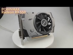 PCWINMAX Radeon RX 550 4GB DDR5 128-Bit-Grafikkarte