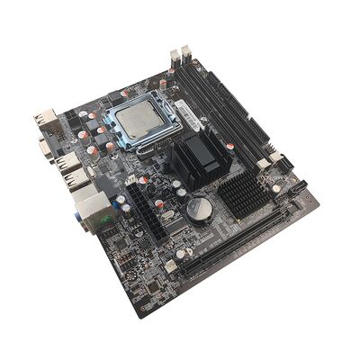 PCWINMAX G31 LGA775 DDR2 Motherboard with CPU Combo Set, Micro ATX with Xeon Series, Max 4GB for Office PC & Server Upgrade