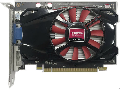 AMD Radeon R7 350 2 GB Multi-Display-Grafikkarte DDR5 128-Bit-DVI-HD-VGA
