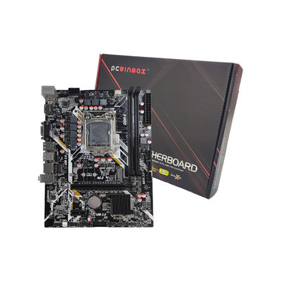 PCWINMAX H410 Desktop Mainboard LGA 1200 DDR4 Dual Memory Channel 64GB Kapazität H410 Motherboard Unterstützung für OEM ODM