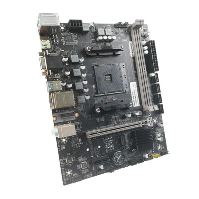 PCWINMAX B450M AM4 MicroATX DDR4 M.2 B450 Chipset VGA HD DP-Mutterplatte für Desktop
