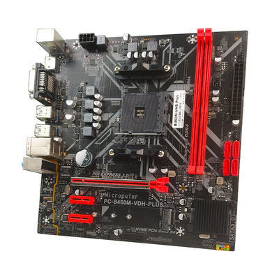PCWINMAX B450M Plus Socket AM4 Motherboard Micro ATX DDR4 M.2 HD VGA Ausgang B450 Chipset Hauptplatte