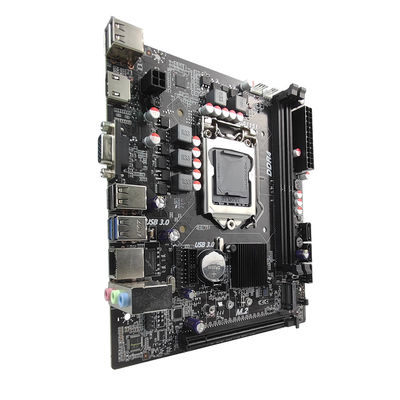 PCWINMAX H110 Desktop-Motherboard DDR4 LGA 1151 Micro ATX H110-Hauptplatte für die 6. und 7. Generation i3 i5 i7