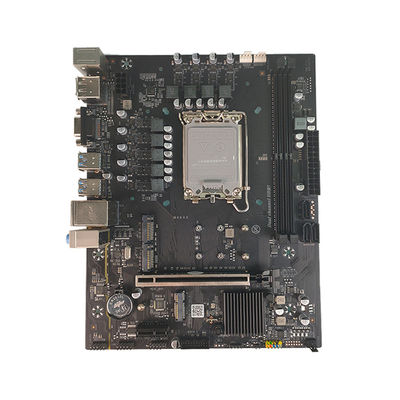 PCWINMAX Neue B760 LGA1700 DDR4/DDR5 mATX Dual M.2 PCIe 4.0 Motherboard Unterstützung 12. 13. 14. i3 i5 i7