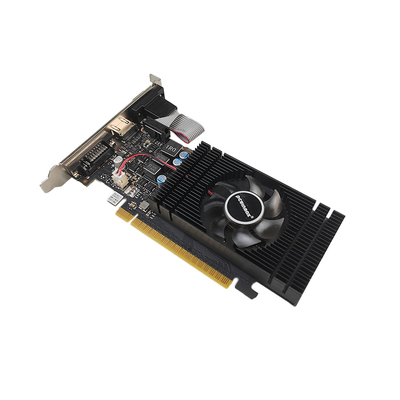 PCWINMAX Geforce GTX 750Ti 4GB GDDR5 Low Profile Single Fan Gaming Desktop Graphics Card with VGA DVI HD Output