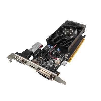 PCWINMAX Geforce GTX 750Ti 4GB GDDR5 VGA DVI HD Ausgang Einzelventilator Niedrigprofil Gaming Desktop Grafikkarte