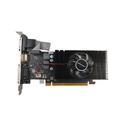 PCWINMAX Geforce GTX 750Ti 4GB GDDR5 Low Profile Single Fan Gaming Desktop Graphics Card with VGA DVI HD Output