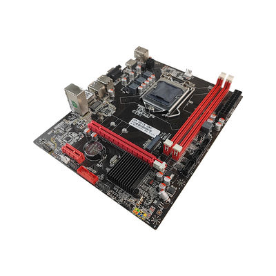 PCWINMAX H81 Chipsatz LGA1150 Micro ATX Mainboard unterstützt 4. Generation CPU i3/i5/i7 DDR3 1333/1600MHz Dual Channel Max 16GB Stabiles OEM Mainboard für Büro-/Business-PC