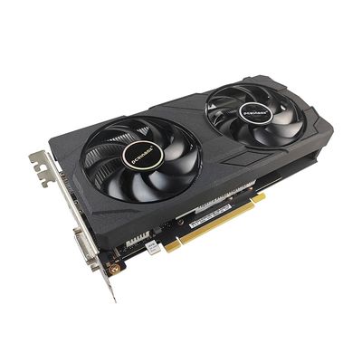 PCWINMAX Grafikkarte Geforce RTX 2060 6 GB GDDR6 192 Bit 1680 MHz Dual-Fan-Gaming-GPU mit HD/DP/DVI für Desktop-PCs