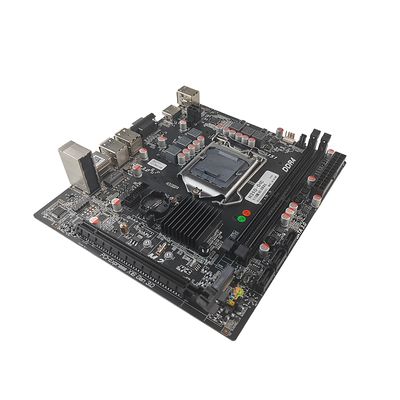 PCWINMAX H310 LGA 1151 Mainboard für Core CPUs der 8. und 9. Generation Micro ATX DDR4 Mainboard