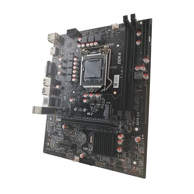 PCWINMAX H510 LGA 1200 Micro-ATX Computer Gaming Motherboard Support DDR4 64GB RAM Capacity NVME M.2 SATA3.0 USB3.0
